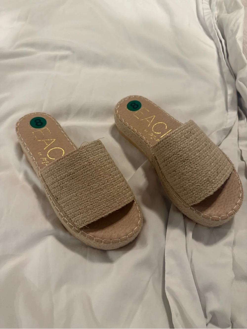 Brand new platform sandals